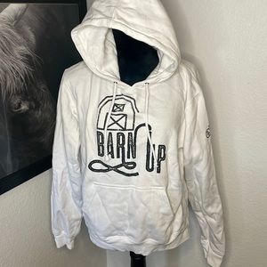 White Western Hoodie